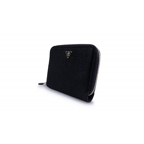 Prada Nylon Zip Around Wallet in Black