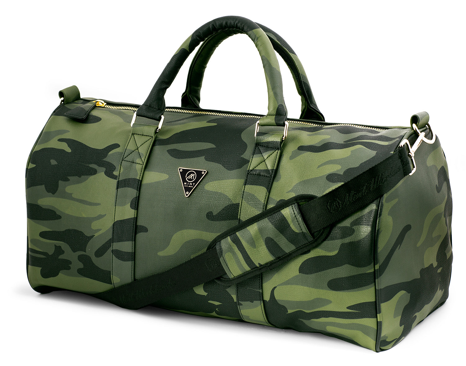 Camo duffle outlet